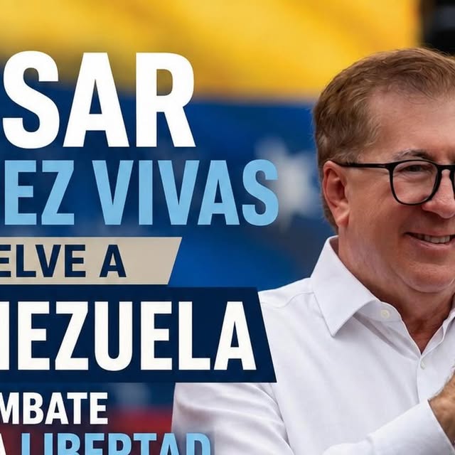 Regreso de César Pérez Vivas a Venezuela