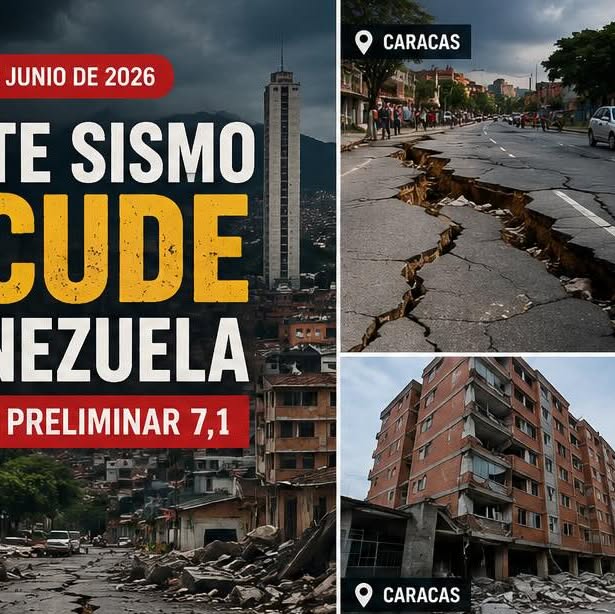 Fuerte sismo en Venezuela