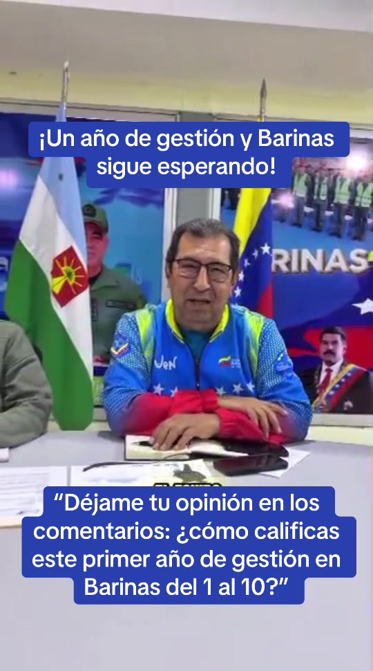 Balance de gestión en Barinas